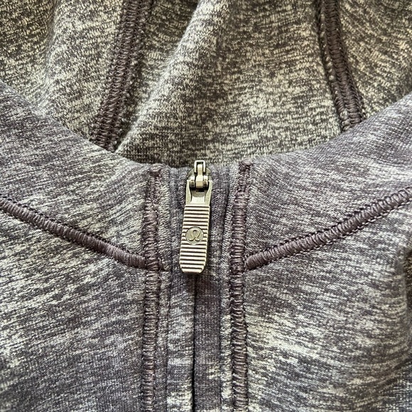 Lululemon Warm Stabilizer 1/2 Zip Hoodie Size 6 Incognito Camo - Picture 7 of 10